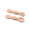 Baby Meal Spoon Set Food Grade Silicone Sticky Spoon Children Sticky Spoon Soup Spoon Fruit Color Silicone Training Spoon
