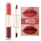 5 In 1 Matte Lipstick Kit Combo Strip Velvet Sexy Red Lip Tint Non-stick Cup Lip Gloss Lip Oil Makeup Lips Cosmetic Set