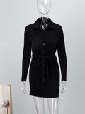 Sexy Green Pleated Women&#39;s Mini Dress Skinny Puff Sleeve Lace Up Pleated Hem Dress Female 2022 Summer Lady Party Club Vestidos