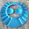 Adjustable Baby Swim Cap Bath Shampoo Eye Protection Head Shower Water Cover Baby Care Wash Hair Shower Cap For 0-6 Years Kids
