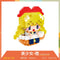 Disney DIY LinaBell assembly buildding blocks Goofy Pluto Anime Mini Action Figures Educational Toys kids Birthday Gifts