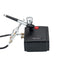 Nasedal NT-19 Dual-Action Airbrush Compressor Kit 0.3mm Airbrush Spray Gun for Nail Airbrush Model Cake Car Fish Shoes Painting