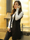 Sungtin Classic Women Long Blazer Vest Elegant Office Lady Coat Female Waistcoat Causal Suits Sleeveless Jacket Pocket Outwear