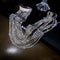 FYUAN Shine Full Rhinestone Hairpins for Women Bijoux Long Tassel Crystal Hair Accessories Wedding Banquet Jewelry