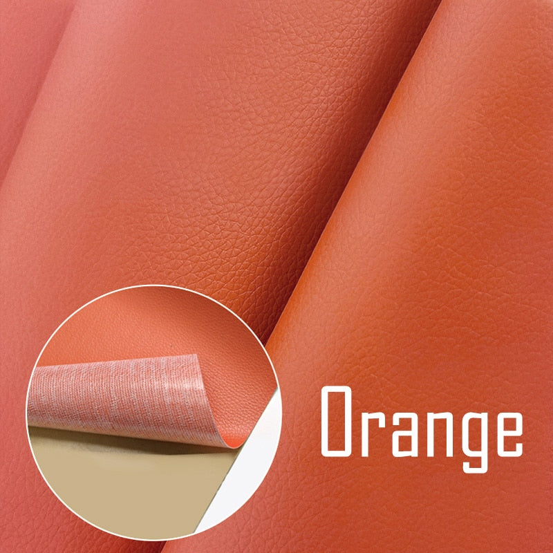 Self Adhesive Leather for Sofa Repair Patch Furniture Table Chair Sticker Seat Bag Shoe Bed Fix Mend PU Artificial Leather Skin