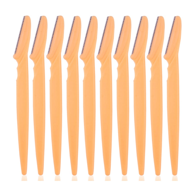 3/10Pcs Eyebrow Razor Eyebrow Trimmer Women Face Razor Hair Remover Eye Brow Shaver Blades for Cosmetic Beauty Makeup Tools