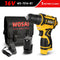 WOSAI 16V MAX Brushless Cordless Drill 32N.m Electric Screwdriver 25+1 Torque Settings 2-Speeds MT-Series Power Tools