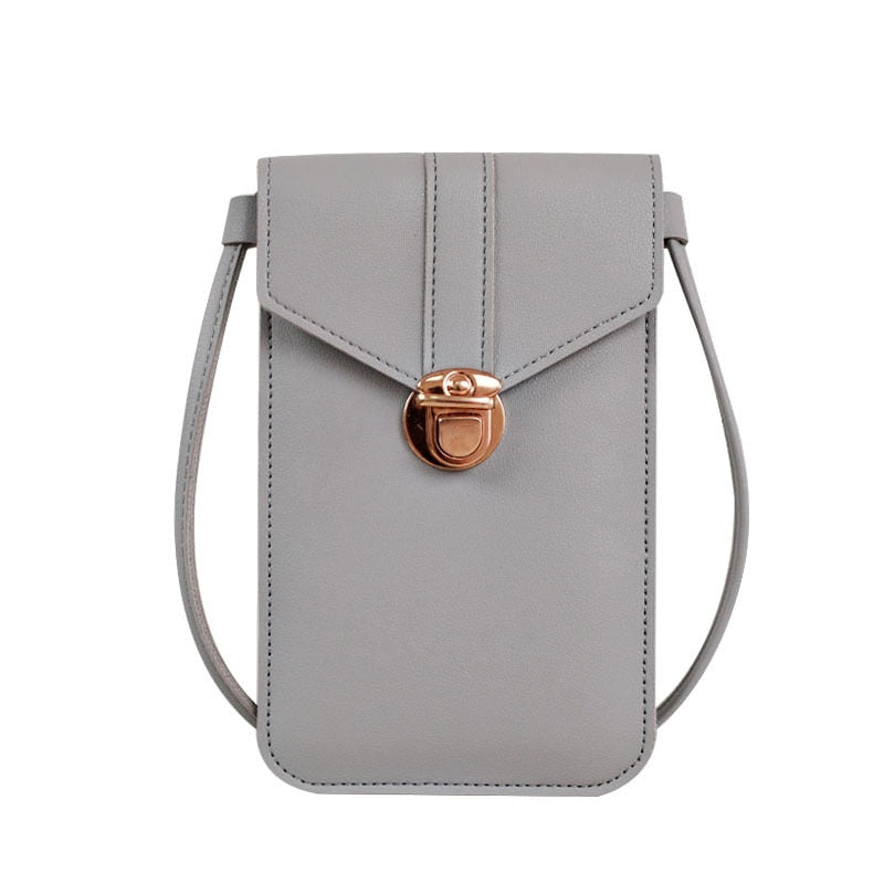 Silver Mobile Phone Mini Bags Small Clutches Shoulder Bag Crocodile Leather Women Handbag Black Clutch Purse Handbag Flap