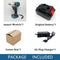18V 2 In 1 Brushless Cordless Electric Impact Wrench 1/2Inch Power Tools 15000Amh Li Battery LED light Adapt To Makita Battery