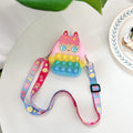 Hot Fidget Toys 2022 Push Bubbles Toy Rainbow Unicorns Premium Girls Push Bubble Bag Adult Antistress Squeeze Squishy Gifts