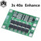 3S/4S 40A 60A Li-ion Lithium Battery Charger Protection Board 18650 BMS For Drill Motor 11.1V 12.6V/14.8V 16.8V Enhance/Balance