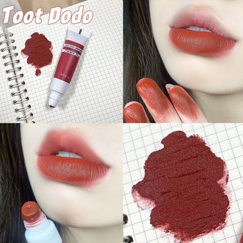 3 Colors Lipstick Velvet Matte Set Liquid Lipstick Waterproof Nude Lip Gloss Long Lasting Sexy Women Lip Tint Mud Cosmetics Kit