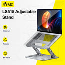 MC 515 Laptop Stand Adjustable Aluminum Alloy Notebook Stand Compatible with 10-17 Inch Laptop Portable Laptop Holder