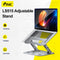 MC 515 Laptop Stand Adjustable Aluminum Alloy Notebook Stand Compatible with 10-17 Inch Laptop Portable Laptop Holder