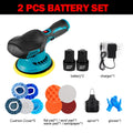 6000RPM Cordless Mini Polisher 6Gears Car Polishing Machine 12V Electric Cars Polish Machines Adjustment Speeds Power Tool