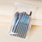 FLD Candy Makeup Brushes Set Face Foundation Powder Eye Shadow Eyebrow Highlight Kabuki Blending Brush Beauty Cosmetic Tools