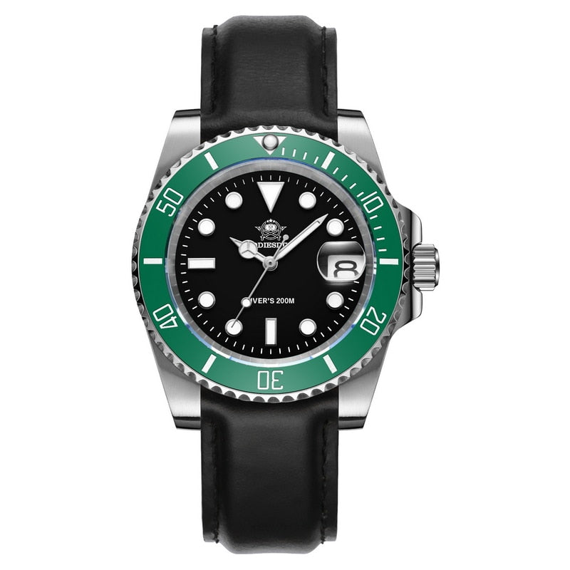 2020 New Fashion Watch Stainless Steel Diver Watch 200M C3Super luminous Sport luxury stainless steel watch Quartz Men&