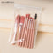 8/13Pcs Natural Makeup Brushes Soft Fluffy Hair Brushes Contour Eyeshadow Make Up Brushes Foundation Powder Beauty Tool Blending