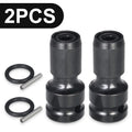 1/2 Inch Square To 1/4 Inch Hex Ratchet Socket Impact Wrench Socket Set Adapter Spanner Drive Converter Quick Release Tool