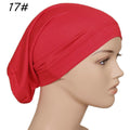 Ramadan Undercap Head Cover for Jewish Instant Jersey Bonnet Hijab Turbans for Women Muslim Fashion Inner Cap Turbante Capelli