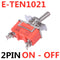 1pc New High Quality 15A 250V SPST 2 4 6 Terminal ON OFF Toggle Switch Self-locking Waterproof cap