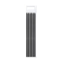 Solid Carpenter Pencil Set with 6 Refill Built-in Sharpener Deep Hole Mechanical Pencil Woodworking Tools Carpentry Scriber