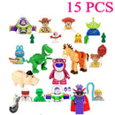 Disney 4cm Children Anime figure Building Blocks Kid Gift Toy Model Mini City Movies Characters Figurine Compatible With Lego