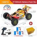 WLtoys 144010 144001 75KM/H 2.4G RC Car Brushless 4WD Electric High Speed Off-Road Remote Control Drift Toys for Children Racing