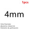 High Quality Hole Puncher Leather Hole Punch Round Steel Leather Craft Hollow Hole Punch 1mm-25mm Gaskets Plastic Rubber Tools