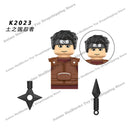 Naruto Sasuke Sakura Kakashi Obito Jiraiya Tsunade anime dolls Mini Action toy Figures cartoon Assemble blocks kid Birthday gift