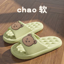 Graffiti Women Slippers Summer Slide Cartoon Shoes EVA Outdoor Women Slides Soft Thick Soled Non-slip Pool Indoor Home Slippers