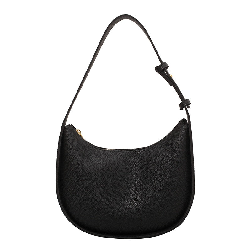 Luxury Crossbody Bags For Women 2021 Leather Lemon Color Shoulder Bag Women Casual Satchels Wide Straps Fashion Bag Handbag