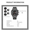 Fashion Mens Sports Watches for Men Business Stainless Steel Quartz Wrist Watch Luxury Man Casual Luminous Clock часы мужские