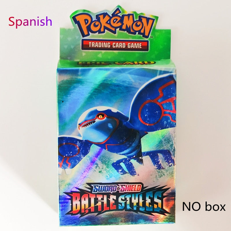 Pokemon Cards V Vmax Box TCG Sun &amp; Moon Evolutions Pokemon Booster Shinny Card Pokemon Game Gx Ex Toy Kids Birthday Gift