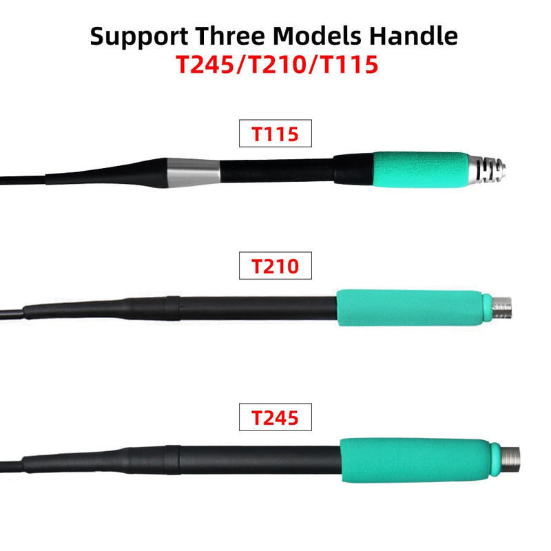 SUGON-A9 Soldering Station Compatible JBC Soldering Iron Tips C210/C245/C115 Handle Lead-free Electronic Welding Rework Station