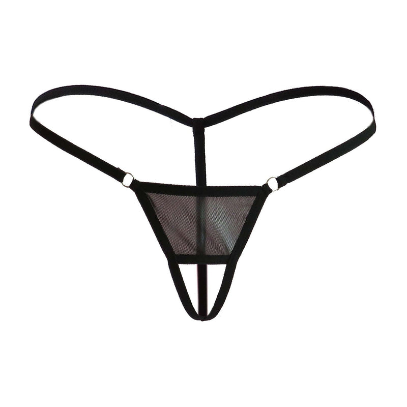 Thin  Popular Color Block Sexy G-string Female Women Thong Skinny   for Daily Wear