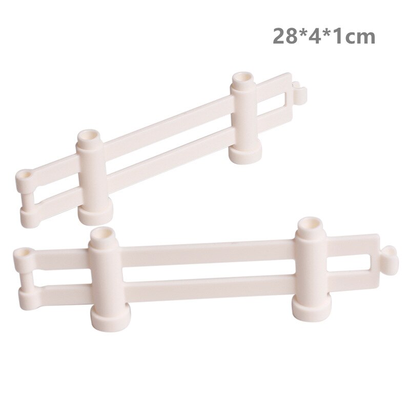 Big Building Blocks Compatible Slide Swing Seesaw Park Playground Series Large Bricks Children Educational Creative Toy Kid Gift