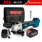 WOSAI M14 Cordless Angle Grinder 20V Lithium-Ion Grinding Machine Cutting Electric Angle Grinder Grinding Brushless Power Tool