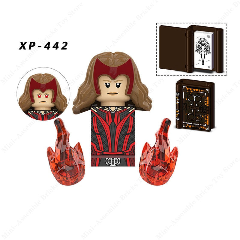 WM blocks WM6146 2412 2413 2414 2415 2416 2417 2418 2419 Disney anime bricks mini action toy figures Assemble blocks toys gifts