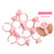 100pcs Disposable Ring Caps Microblading Tattoo Ink Cup For Permanent Pigment Holder Rings Accessories Makeup Tattoo Tools