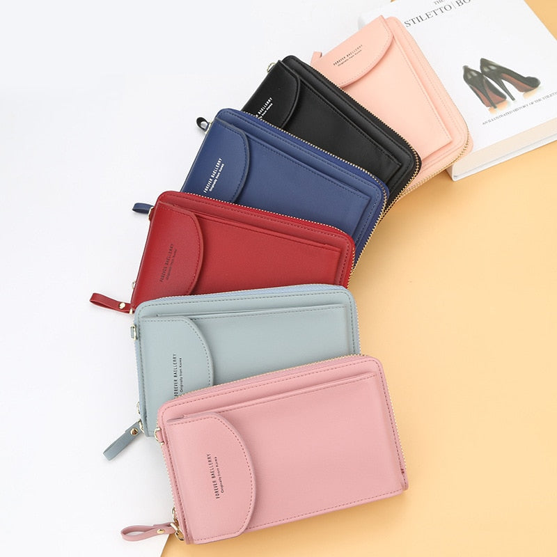 Women Handbags Famous Brand Pu Leather Crossbody bags Phone Purse Card Holders Large Capacity Shoulder bags Flap Dropshipping