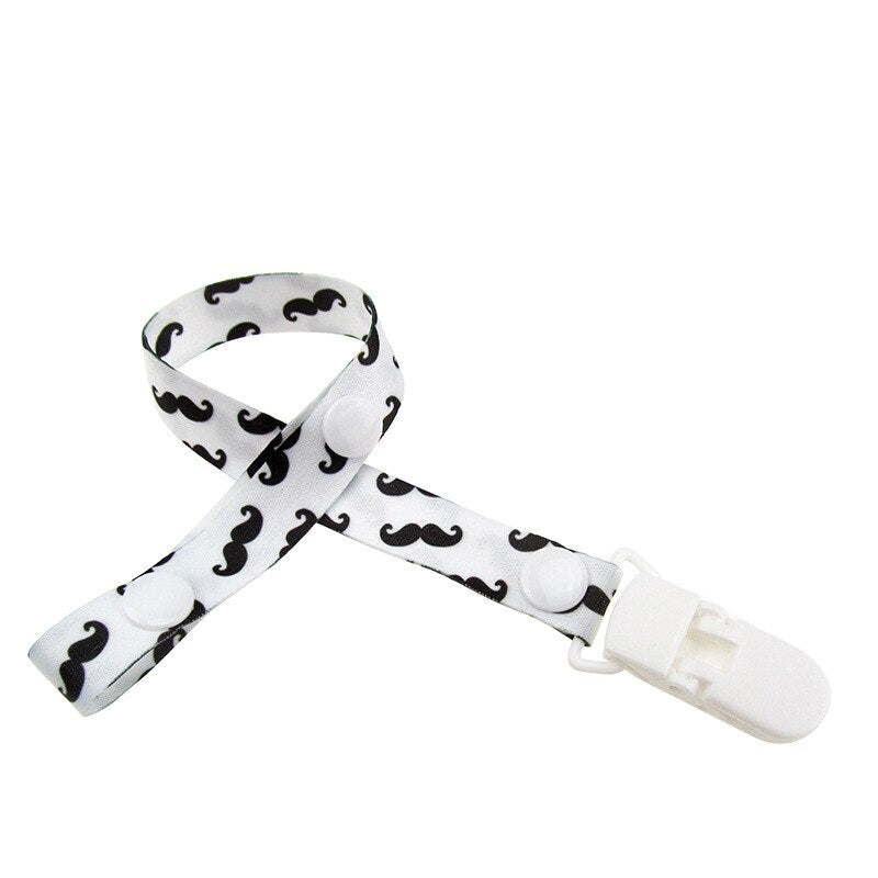 1pc Adjust Baby Pacifier Clip Chain Ribbon Dummy Holder Soother Pacifier Clips Strap Nipple Holder for Infant Feeding