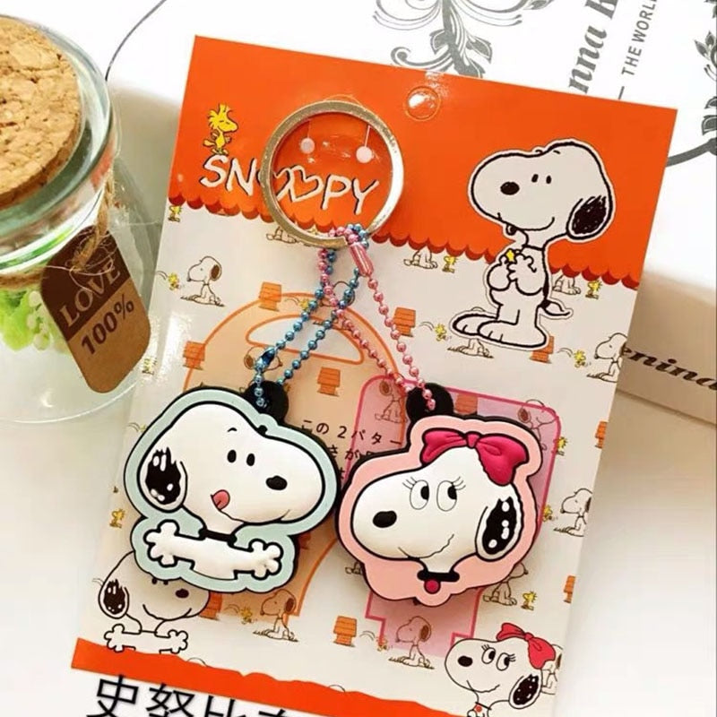 Kawaii Sanriod Accessories Kitty kuromi My Melody Cartoon Silicone Case Backpack Pendant Keychain Anime Toys for Girls Gifts