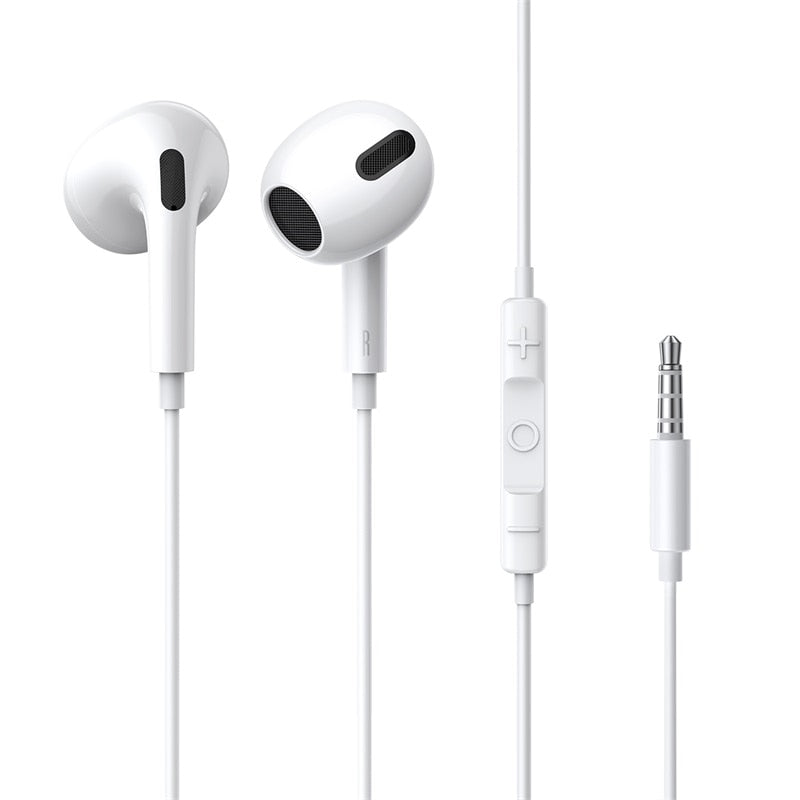 Baseus Wired Earphone H17 3.5mm In-ear with Microphone for Samsung Galaxy Xiaomi Huawei 3.5mm Ports Devices HiFi Sport Headphone