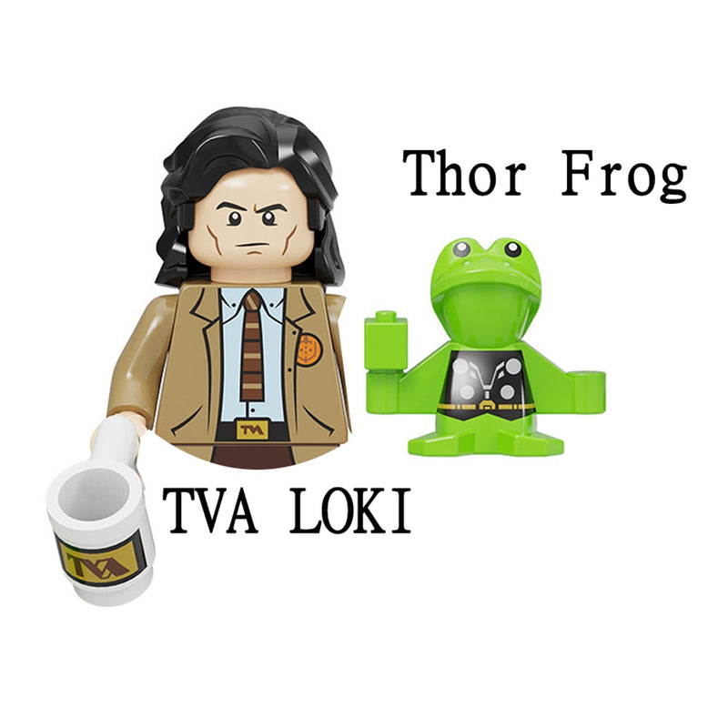 Superhero Building block Loki Iron Man Moon Knight Hulk Thor Captain America Venom Groot Thanos Vision Khonsu Deadpool Brick Toy