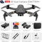 V4 RC Drone 4K/1080P HD Wide Angle Camera WiFi Fpv Dual Camera Foldable Quadcopter Real Time Transmission Helicopter Toy