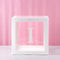 Baby Shower Box Custom Alphabet Name Transparent Balloon Box Birthday Party Decoration Kids DIY Wedding Baby Shower Suppiles