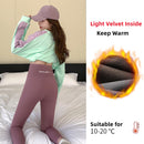 High Waist Yoga Warm Leggins Sports Tights Thermal Woman Running Pants Sexy Butt Lifting Leggings Push Up Panties Gym Fitness