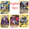 10000HP Arceus Vmax DIY Golden Pokemon Cards in English Iron Metal Pokmo Letters Kids Gift Game Collection Cards