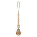 Pacifier Clips Chain Silicone Beads BPA Free DIY Dummy Clip Holder Soother Chains Baby Teething Toys Chew Gifts